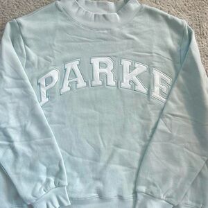 PARKE something blue bridal mockneck